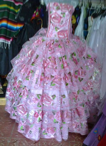 Vestido de 15 años de chiapaneca outlet